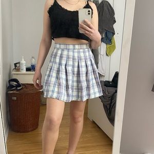 Plaid skirt